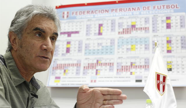 Juan Carlos Oblitas habló sobre la selección peruana de Ricardo Gareca. Foto: Archivo