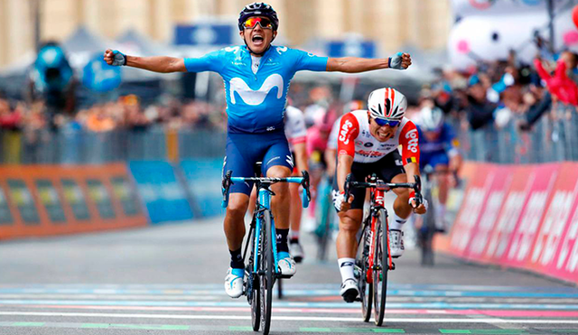 Richard Carapaz gana la cuarta etapa del Giro de Italia