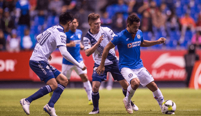 Cruz Azul empató 1-1 con Puebla en el debut de Yotún en la Liga MX 2019 [RESUMEN]