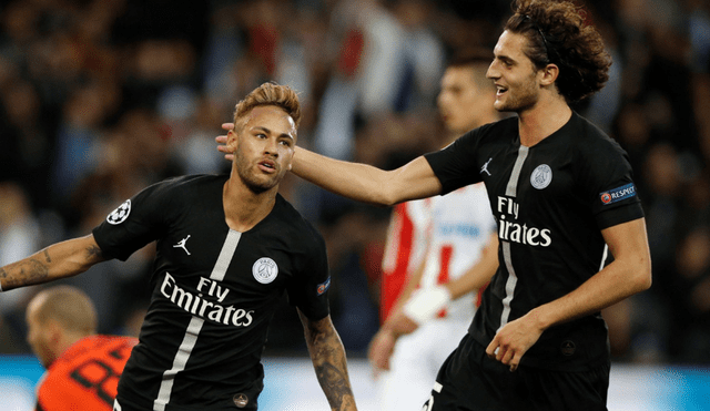 PSG goleó 6-1 a Estrella Roja con hat-trick de Neymar por la Champions [RESUMEN]