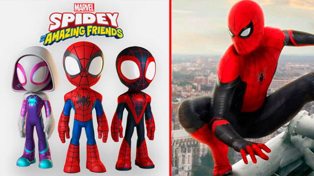 Marvel apunta a un público infantil con Spidey and his Amazing Friends. Créditos: Composición