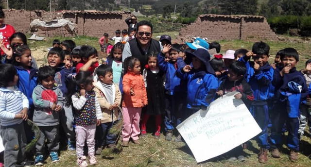 Niños de cinco comunidades de Cusco beneficiados con construcción de colegio 