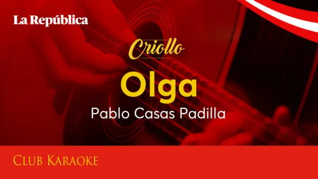 Olga, canción de Pablo Casas Padilla
