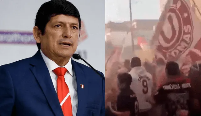 Liga 1 Movistar: Agustín Lozano habló sobre la aglomeración de hinchas de Universitario.