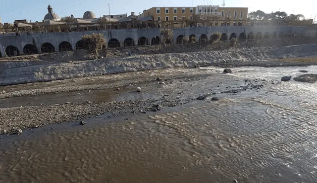 Río Rímac aún se halla contaminado en la zona urbana de Lima. Foto: URPI-GLR