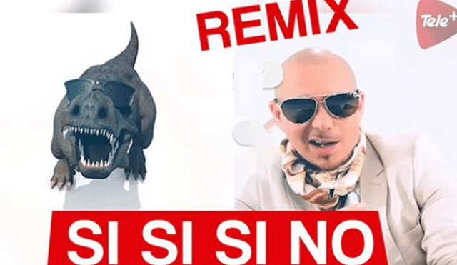 Vía Facebook: Dinosaurio 'cállese viejo lesbiano' y  'Pitbull' cantan divertida canción sobre el Referéndum [VIDEO]