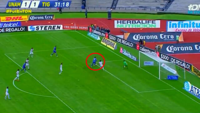 Pumas vs Tigres: Rafael Durán anotó su primer gol como profesional [VIDEO]