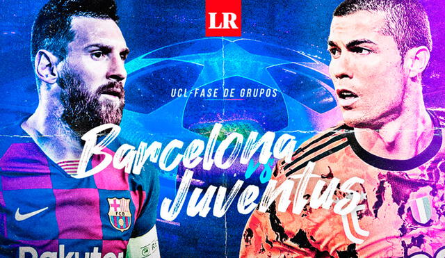 Lionel Messi y Cristiano Ronaldo volverán a enfrentarse por Champions League. Gráfica: Fabrizio Oviedo/La República.