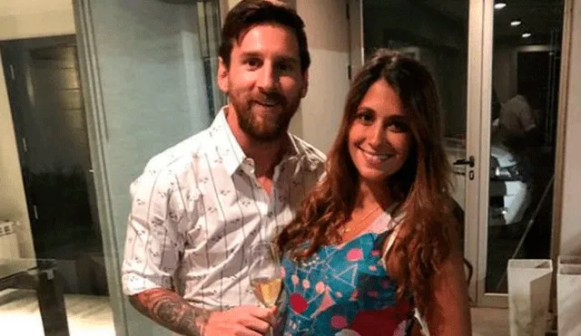 En Instagram, Lionel Messi y Antonella Roccuzzo celebraron el Año Nuevo juntos