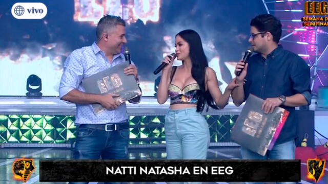 Natti Natasha impresiona a los conductores de EEG con atrevido atuendo [VIDEO]