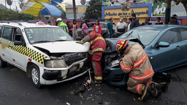 Surco: solo en el 2018 se han atendido 368 emergencias por accidentes de tránsito