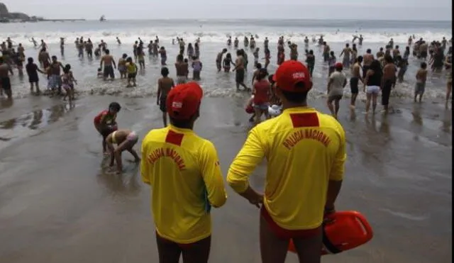 PNP de salvataje rescató a más de 1400 bañistas durante el verano
