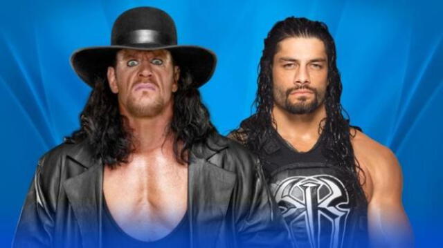 The Undertaker vs. Roman Reigns VER EN VIVO ONLINE TV por WWE WrestleMania 33