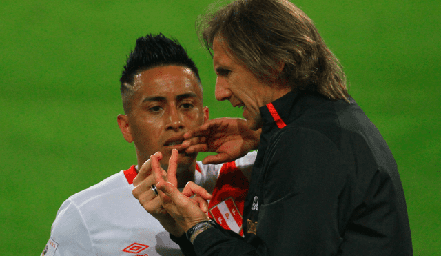 Ricardo Gareca analizó la participación de Christian Cueva en el partido Perú vs. Uruguay.