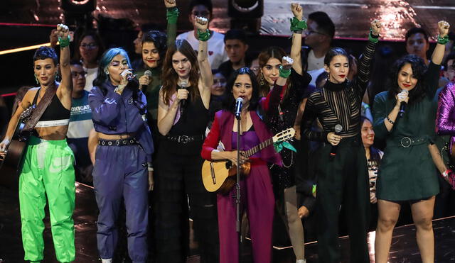 Julieta Venegas presentó el tema "Mujeres" en los Spotify Awards 2020. (Foto: AFP)