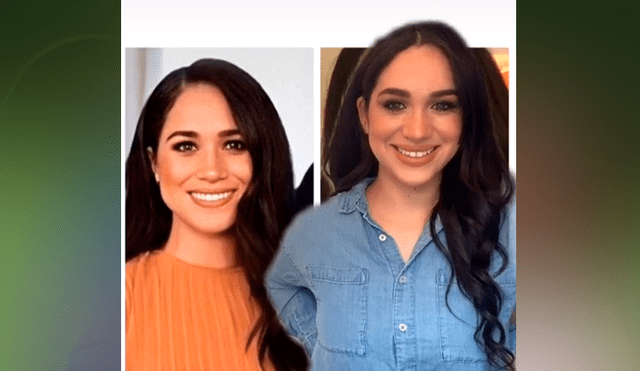 Desliza las imágenes para ver el gran parecido físico que esta joven tiene con Megan Markle, la esposa del Príncipe Harry. Foto: Christine Primrose /TikTok