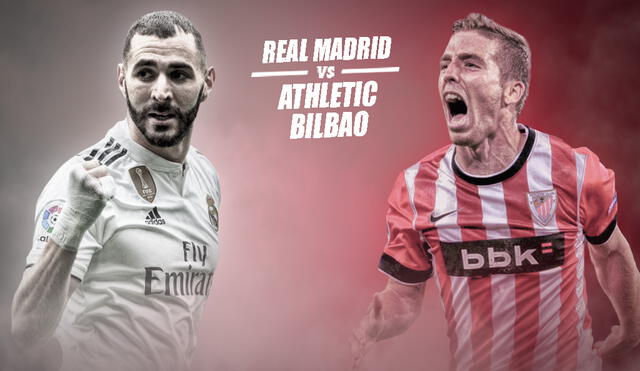 Real Madrid vs Athletic Bilbao EN VIVO por la fecha 18 de la Liga Santander. Foto: Composición