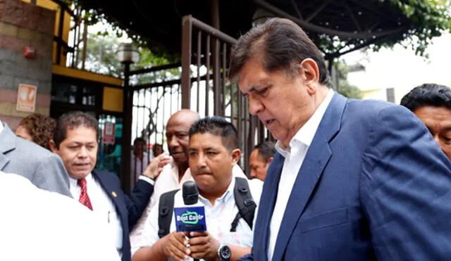 Alan García: fiscalía recogerá testimonios por investigación del Metro de Lima