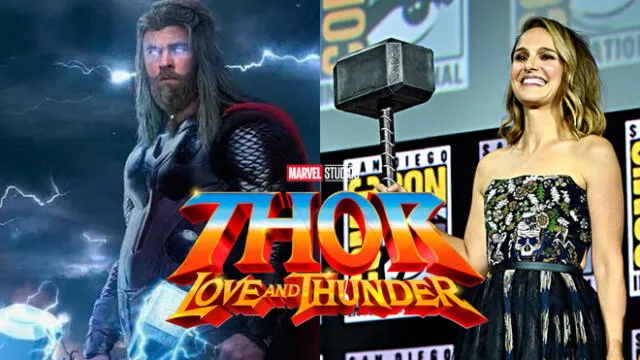 Natalie Portman será Mighty Thor en "Thor: Love and Thunder". Foto: Composición