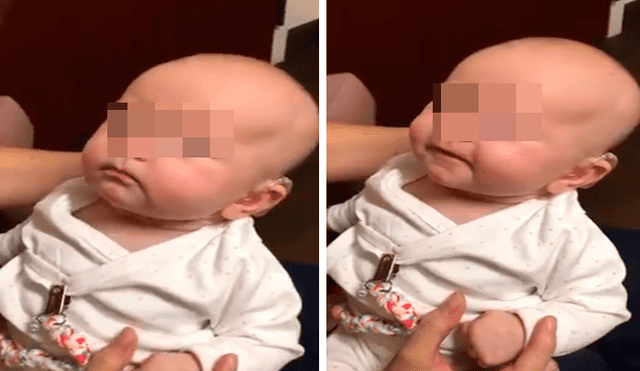 Facebook viral: bebé sordo pudo escuchar por primera vez la voz de su mamá [VIDEO] 