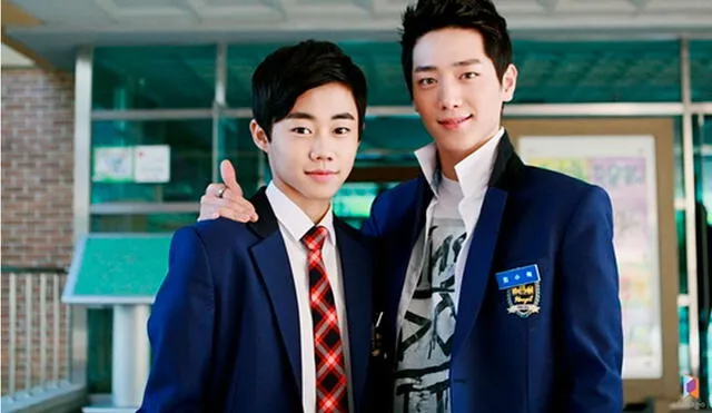 Park Ji Bin y Seo Kang Joon en el set del dorama The Suspicious Housekeeper (SBS / 2013). Crédito: Instagram