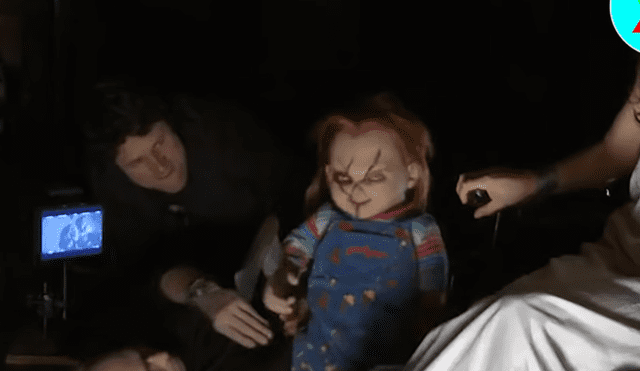 YouTube viral: inédito video revela el verdadero rostro que tiene ‘Chucky’ en los detrás de cámaras [VIDEO]