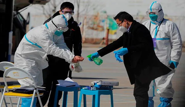 China continúa sus arduas labores en contra del coronavirus. Foto: EFE