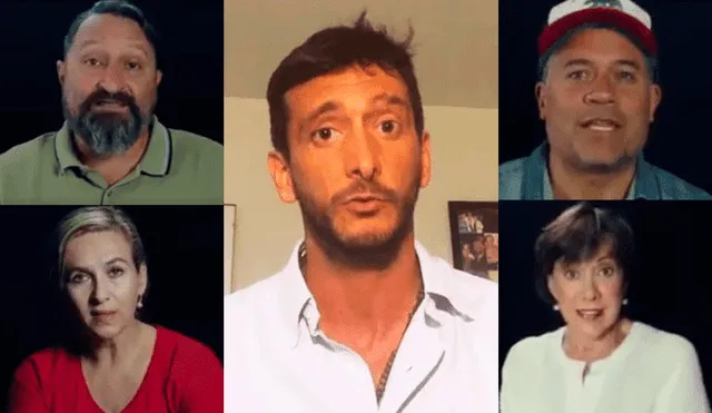 Facebook: Artistas apoyan a Edu Saettone en video y reciben críticas