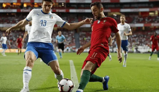 Portugal ganó 1-0 a Italia por la Liga de Naciones de Europa [RESUMEN]