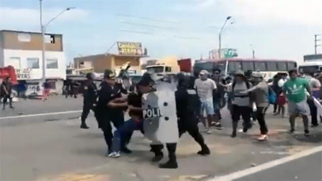 Cañete: universitarios denuncian maltrato policial [VIDEO]