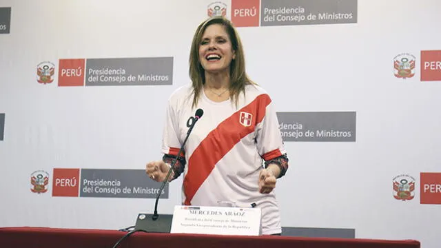 Mercedes Aráoz se pone la camiseta: “Tenemos que ser un solo corazón” [VIDEO]