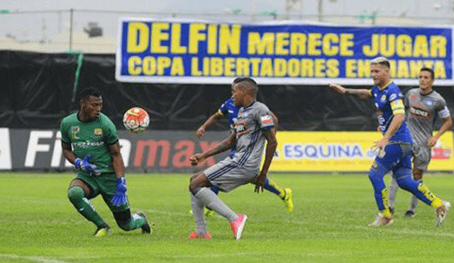 Emelec perdió 2-1 ante el Delfín de Guillermo Sanguinetti por la 6 fecha de la Serie A de Ecuador