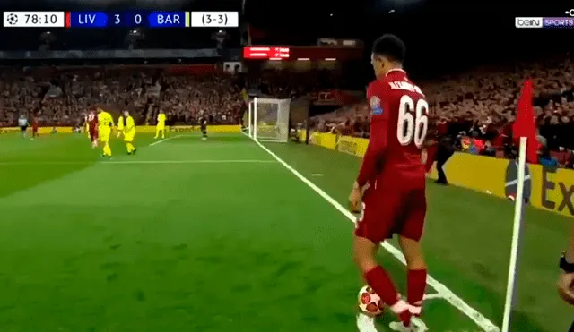 Barcelona vs Liverpool: Alexander Arnold explicó cómo hizó la jugada del último gol [VIDEO]