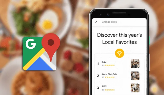 Google estrena nuevas listas de locales favoritos.