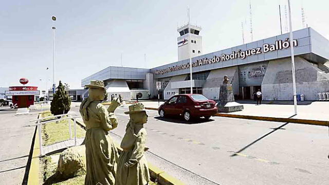 con falencias. Para el aeropuerto Alfredo Rodríguez Ballón, se espera cambiar la pista de aterrizaje, pues tiene deficiencias.