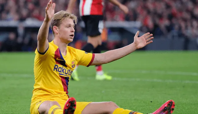 De Jong es actual jugador del FC Barclona. (Créditos: AFP)