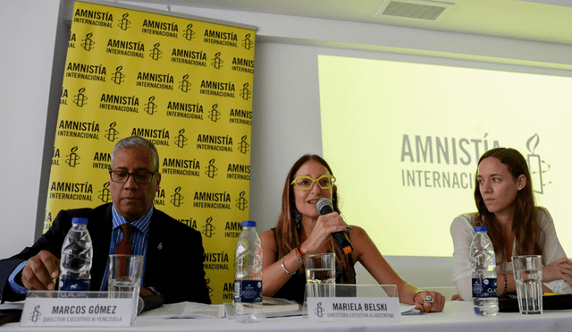 Amnistía Internacional lanza web para documentar crisis en Venezuela