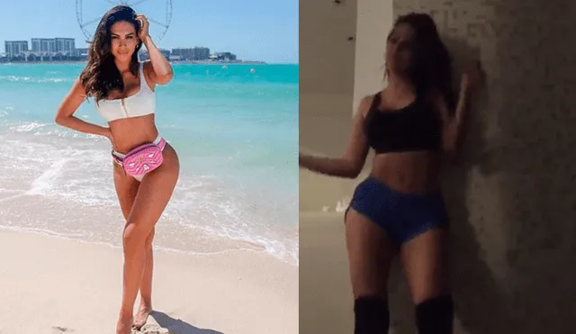 Stephanie Valenzuela sorprende con sexy "twerking" desde su cuarto [VIDEO]