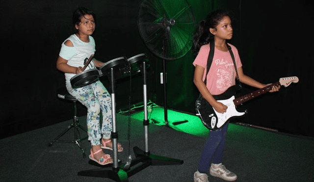 Los niños podrán desarrollar su talento musical.