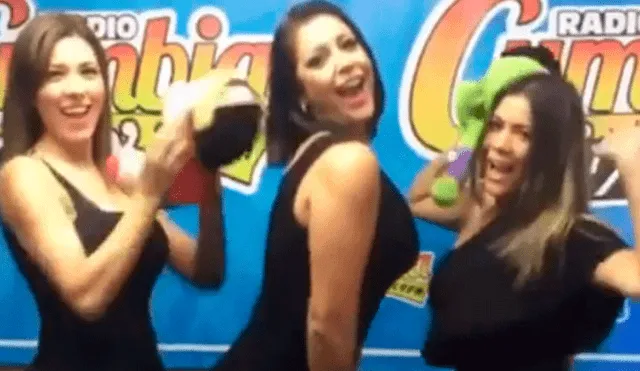 Karla Tarazona protagoniza candente baile junto a Lucecita y Kukuli Morante