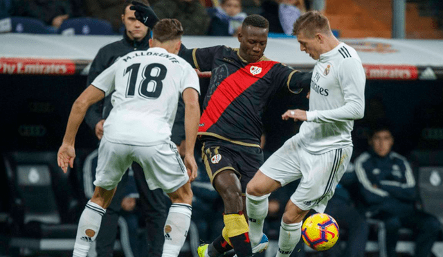 Real Madrid ganó 1-0 al Rayo Vallecano de Luis Advíncula por Liga Santander [RESUMEN]
