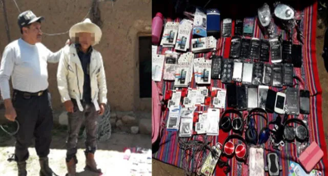 Cusco: Delincuente dormía plácidamente tras robar celulares valorizados en S/ 10 mil