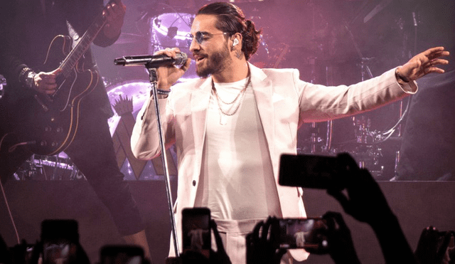 Maluma criticado por usar 'playback' durante concierto en Lima [VIDEO]