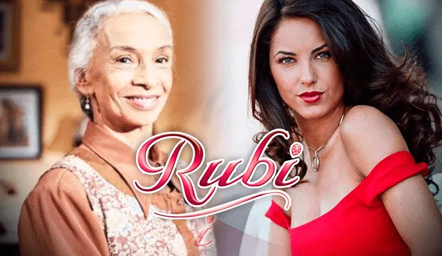 Josefina Echánove interpretó a la recordada nana de Maribel en la novela "Rubí". Foto: composición/ Televisa/ Gerson Cardoso/ La República