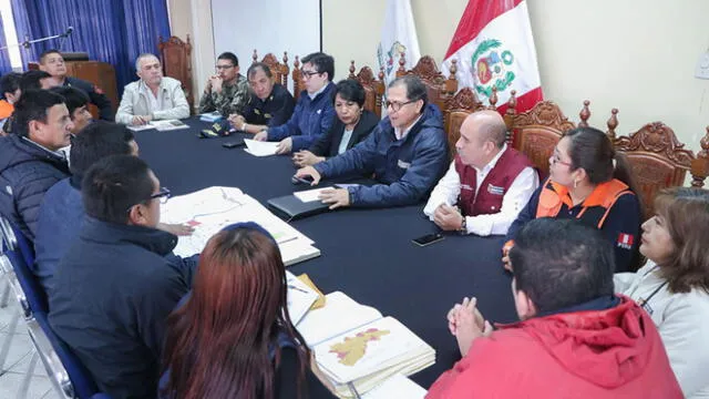 Ministro de Energía y Minas instala Comité de Emergencias en Cajamarca