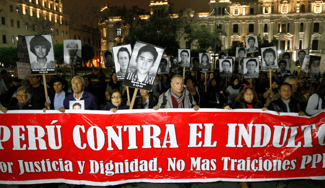 Convocan nueva marcha contra indulto a Alberto Fujimori 