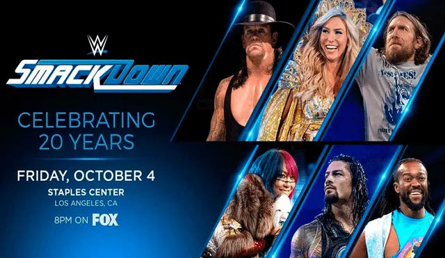 Sigue aquí el debut de SmackDown en FOX con el regreso de The Rock, Stone Cold, The Undertaker, entre otras leyendas. | Foto: WWE