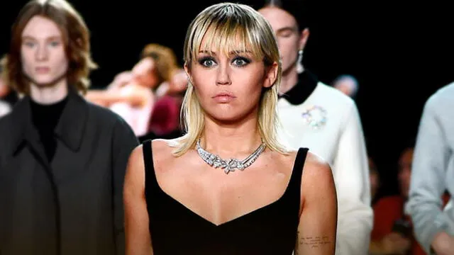 Miley Cyrus impactó con su aparición sorpresa en el New York Fashion Week