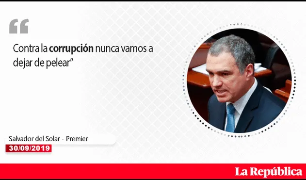 Salvador del Solar: las frases del premier antes y después de su participación en el hemiciclo [VIDEO]