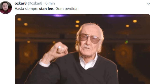 Fans reaccionan ante la muerte de Stan Lee, creador de Marvel [FOTOS]